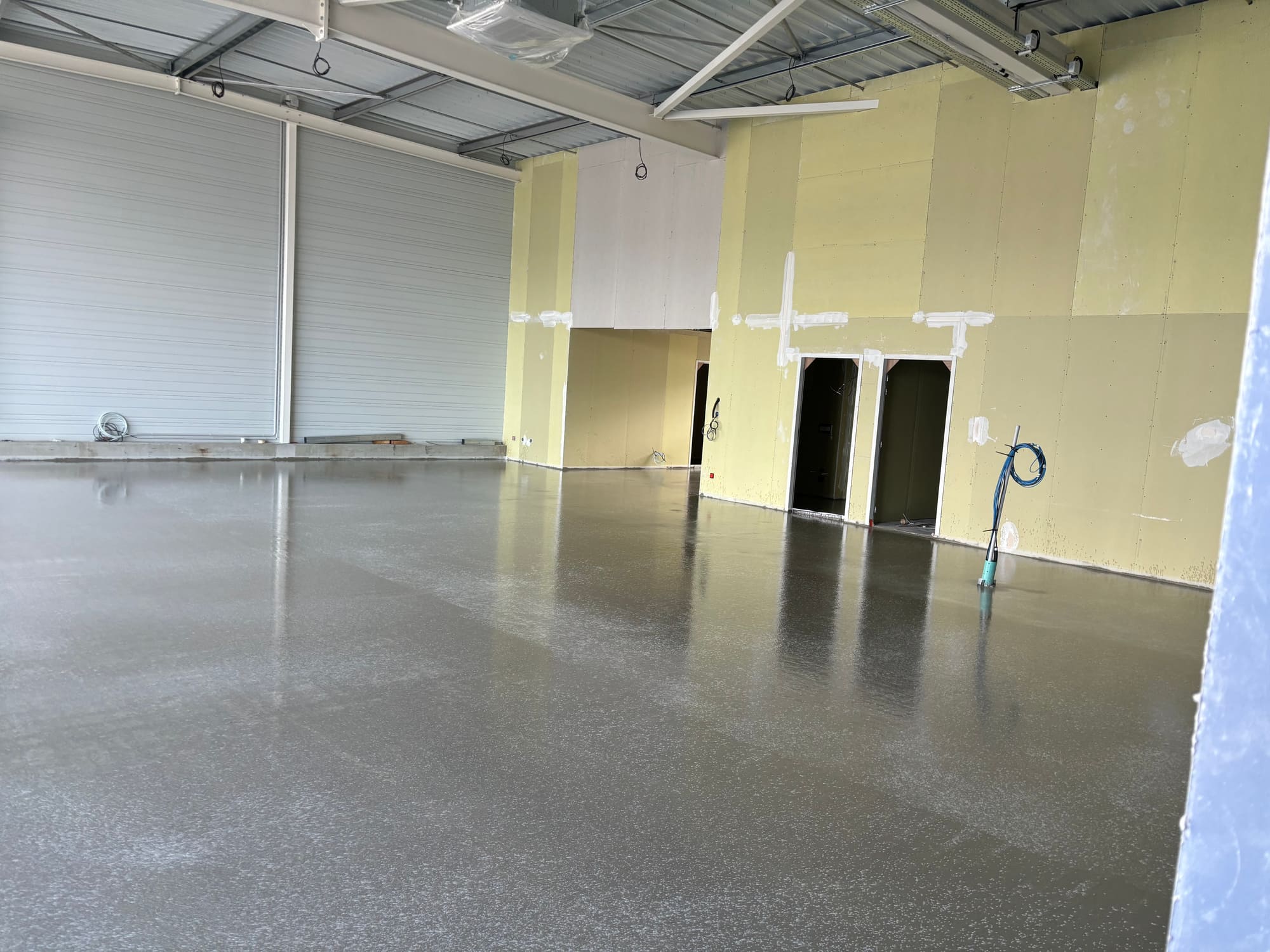 Résultat chape liquide coulée secteur Couserans Saint-Girons