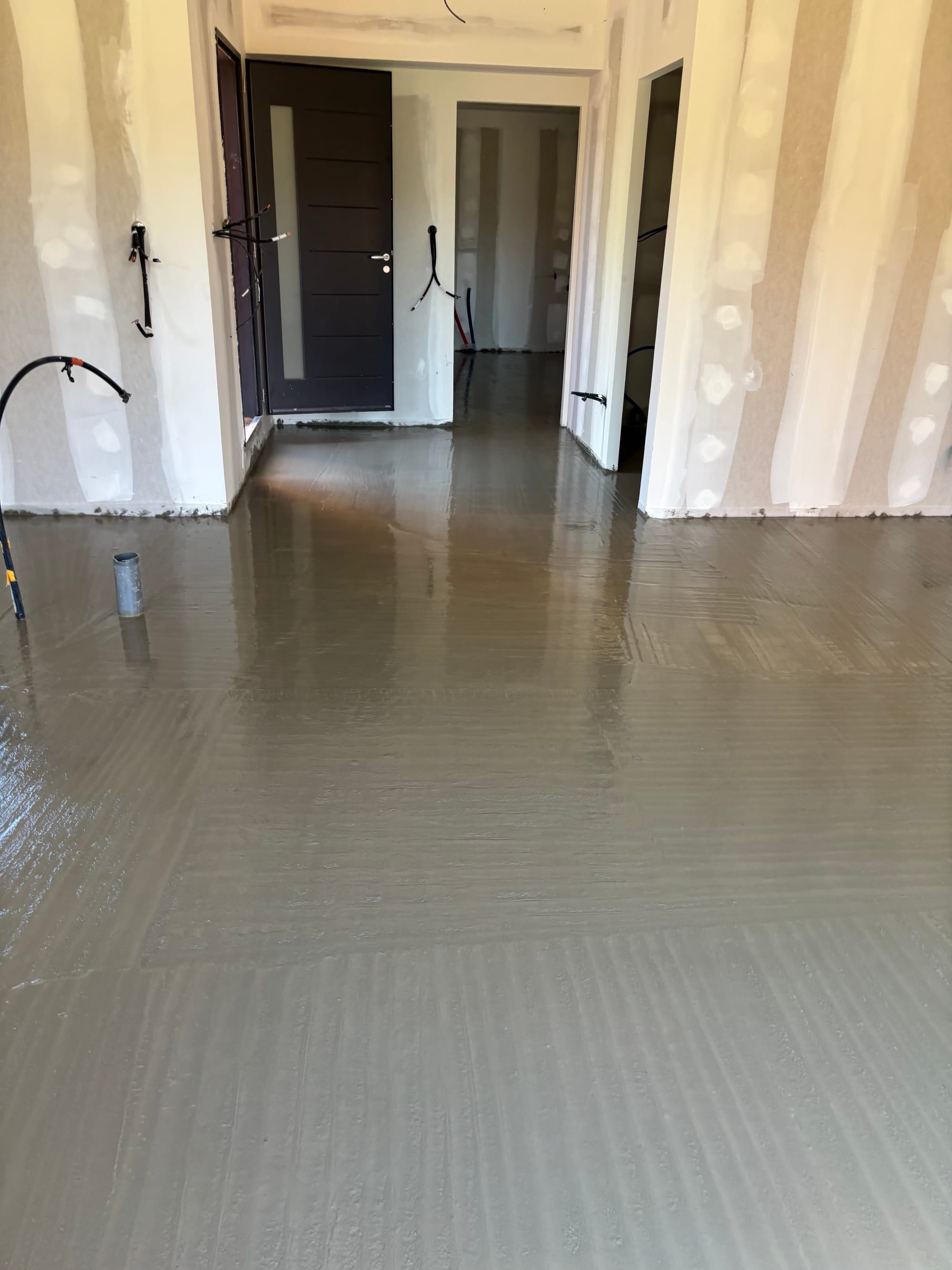 Résultat chape liquide coulée secteur Carcassonne Aude